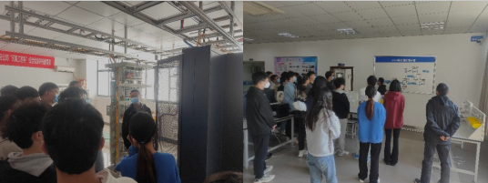 网络工程学院组织订单班开展"芜职学子进园区进企业"参观活动